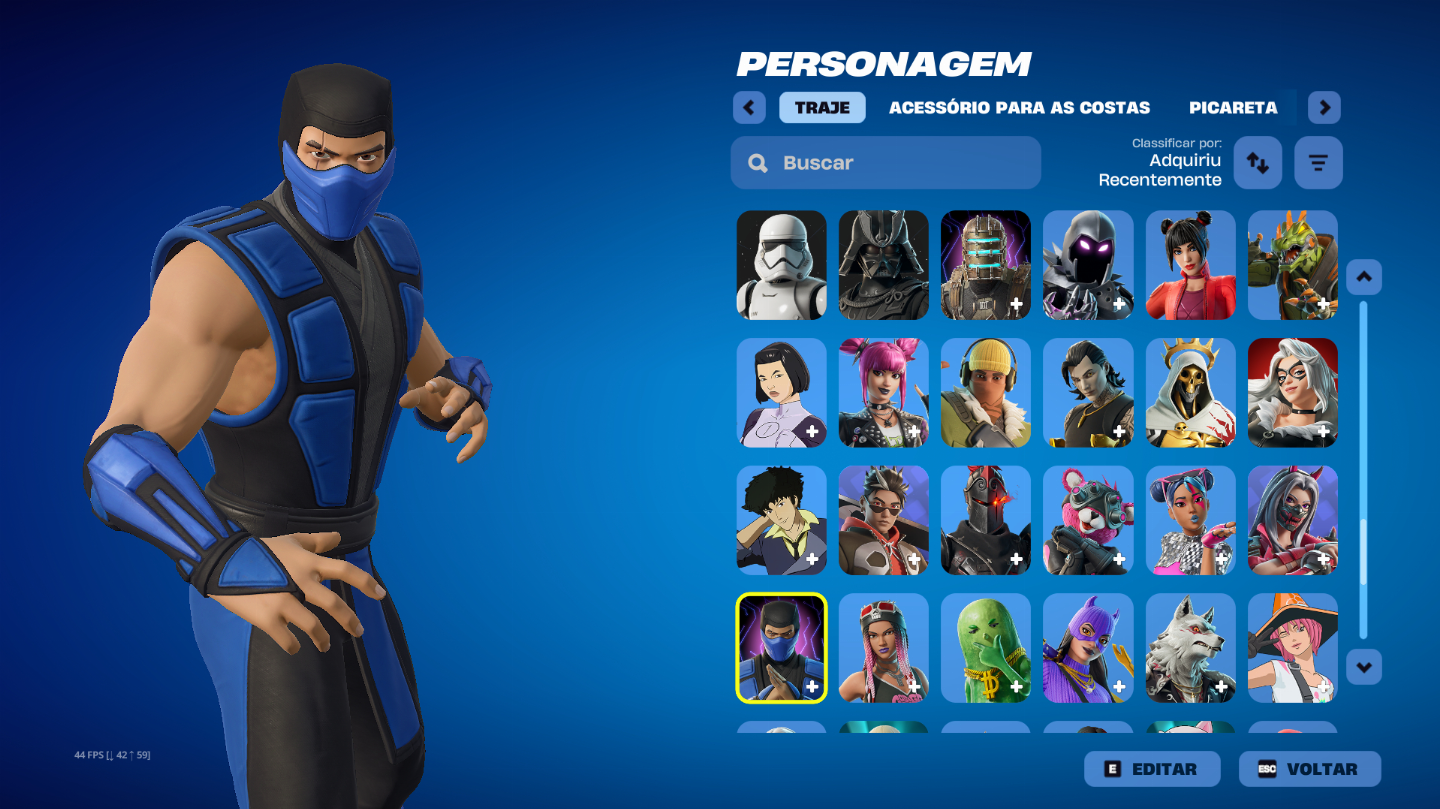 Conta Fortnite | 13.700 V-Bucks 165 Skins, Passes 200% Upados + Jogos Epic Games