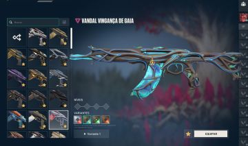 Conta valorant muitas skins