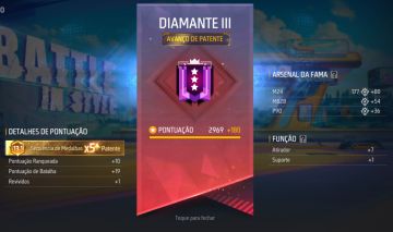 CONTA DE FREE FIRE À VENDA!