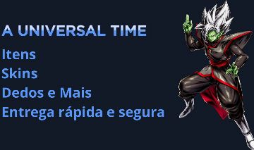 A UNIVERSAL TIME | Itens, Specs com traits LEG/MIT, skins e Mais!