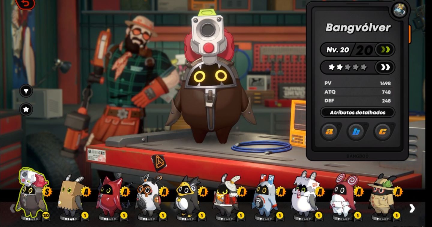 Contas de Zenless Zone Zero com personagens novas