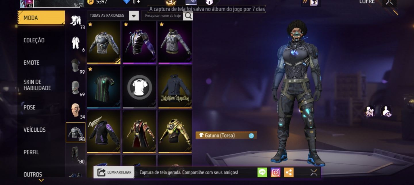Conta free fire para AP
