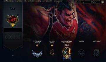 CONTA DE LOL /49 SKINS / FULL ACESSO / RANKED ON