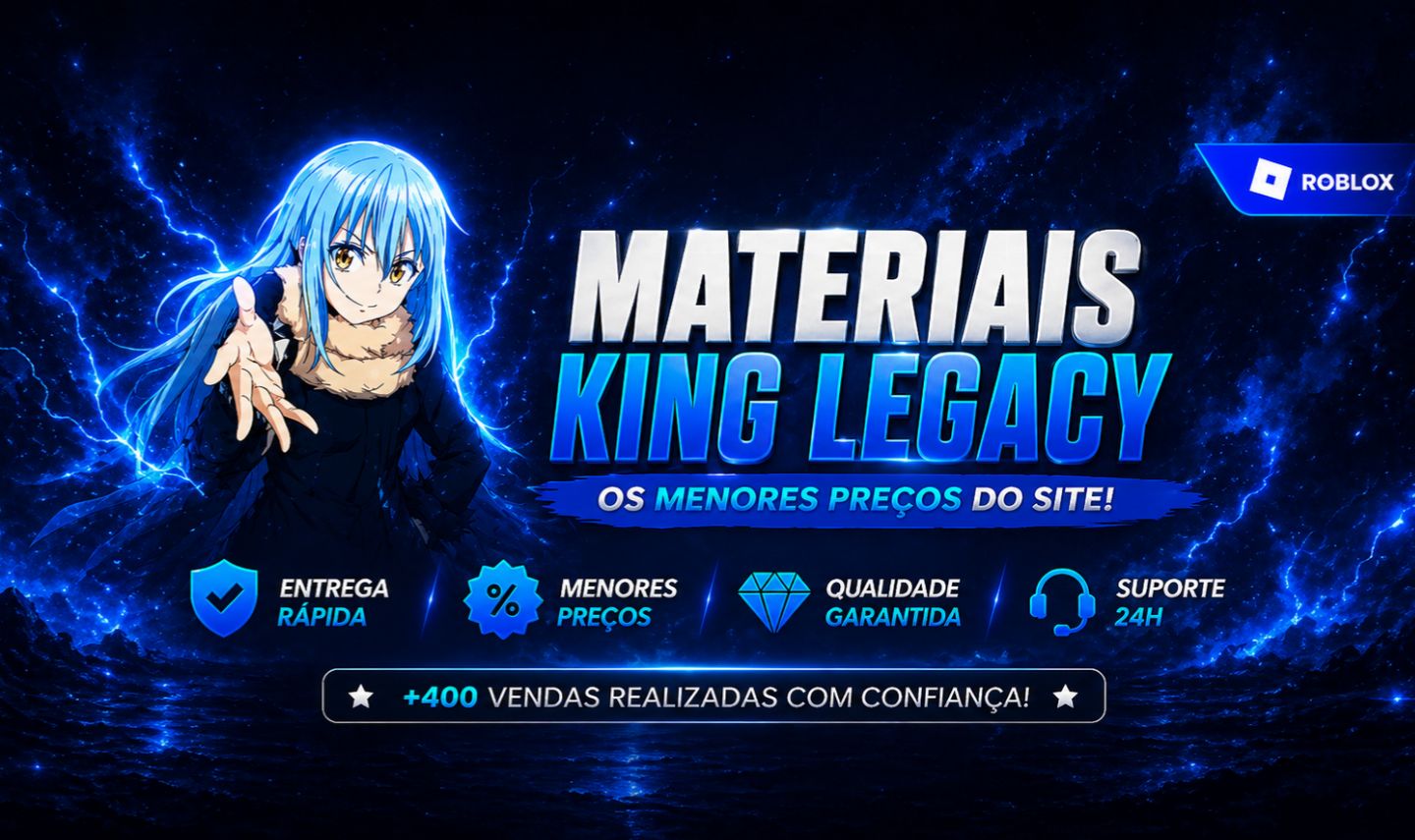 MATERIAS KING LEGACY OS MENORES PREÇOS PREÇOS DE FORNECEDOR