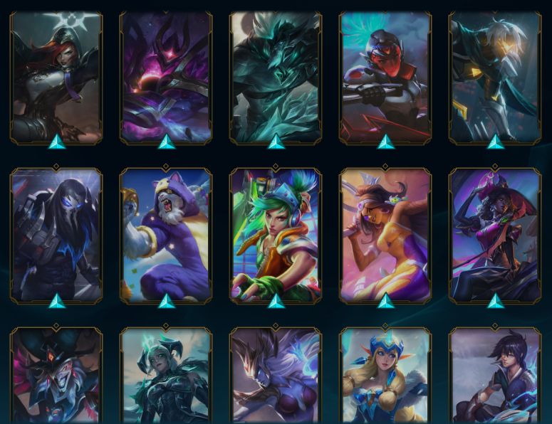 Conta de LoL Skin LeBlanc Lenda Ascendida Mitica e +17 Skins Lendárias