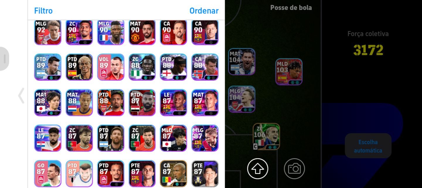 Conta efutebol muita boa