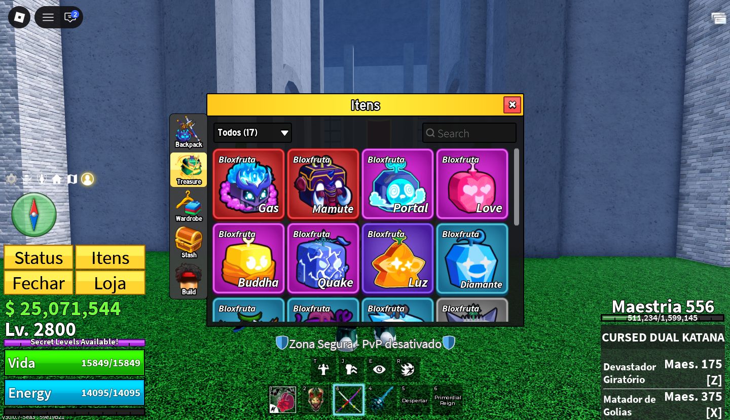 Conta de Blox com Draco V4 full