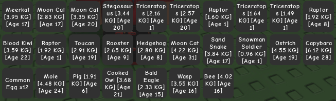 TUDO POR 2R$!-GROW A GARDEN (Moon Cat, Triceratops, Capybara e +)