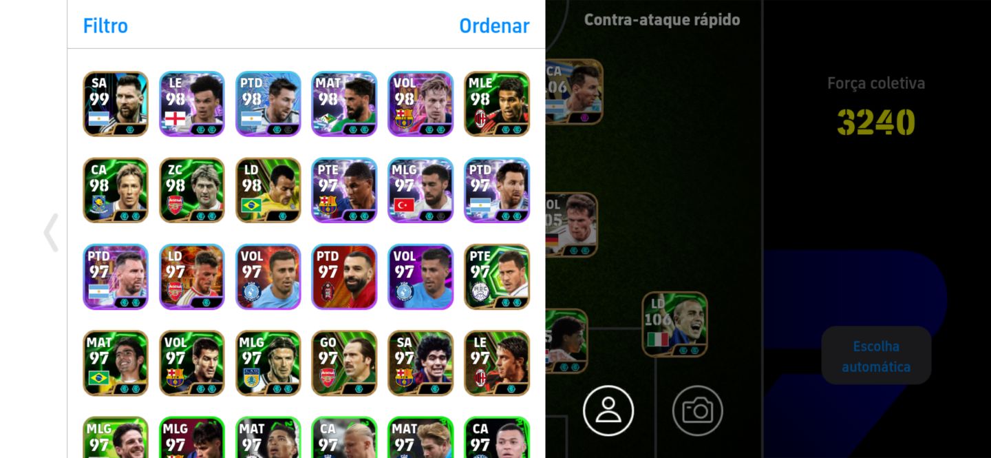 Conta braba do gullit, Neymar, Messi e etc pronta para a venda!