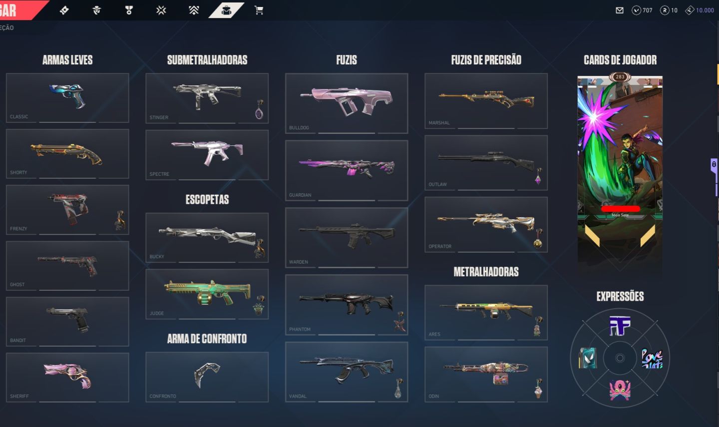 CONTA VALORANT | KARAMBIT VCT 2025 + KURONAMI + PRELÚDIO + RECONHECIMENTO