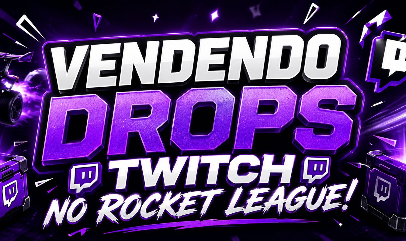 DROPS DISPONÍVEIS TEMPORARIAMENTE DA TWITCH NO ROCKET LEAGUE!