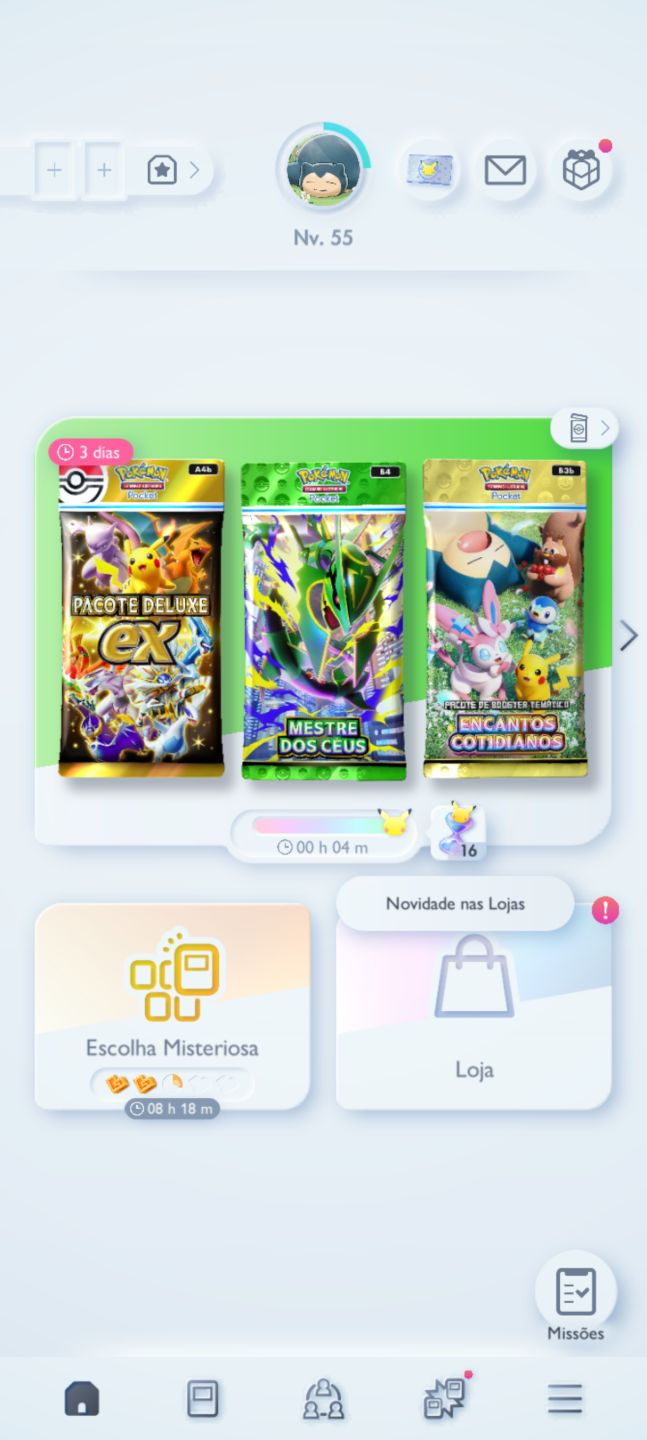 PROMOÇÃO Conta Pokémon TCG com 4 cartas douradas e mto mais, confira fotos!