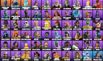 Conta Fortnite 60 Skins | Homer Simpson, Marty McFly, Rockstar LISA