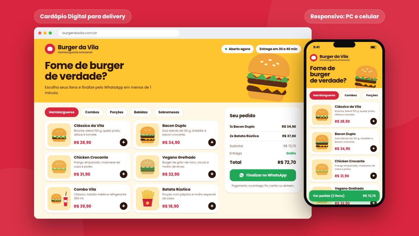 (DEV) Criar Site Profissional | Landing Page, Loja Virtual, System Web e App