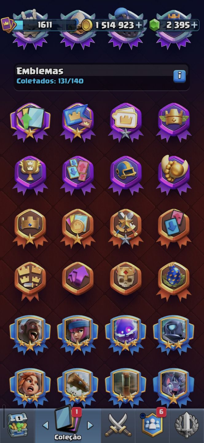 Conta clash 13k+ de troféus, muito upada, 4 anos de jogo