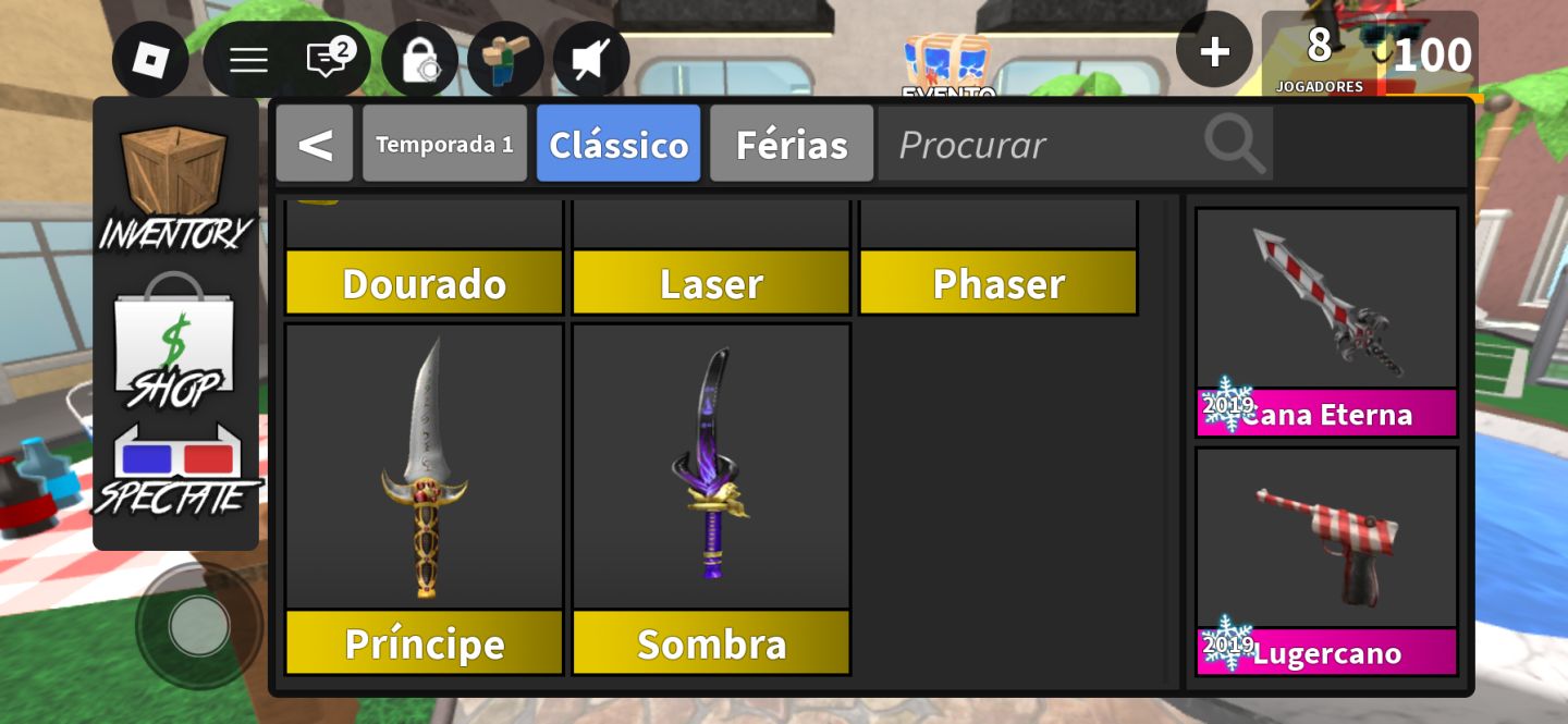 Knives MM2 | Facas do Mm2!