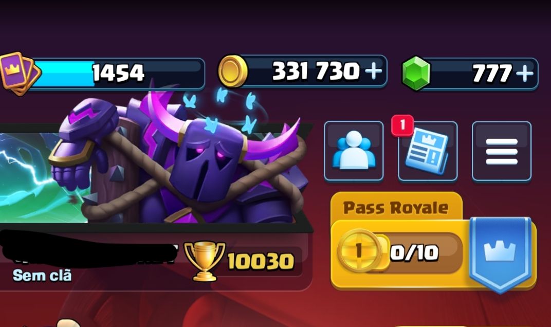 Conta de Clash Royale - Nostalgia para quem gosta