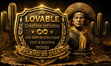 Lovable - sem gastar créditos | 30 dias
