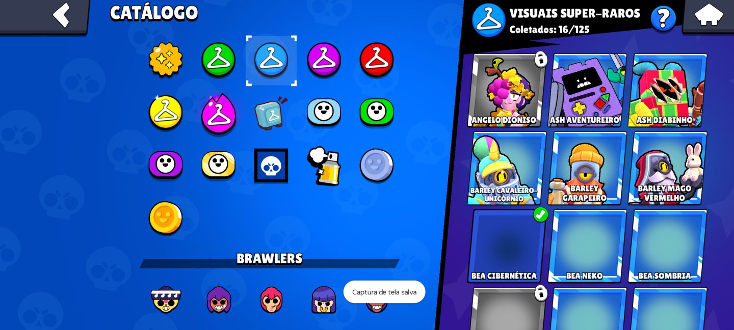 CONTA DE BRAWL STARS COM O PASSE COMPRADO