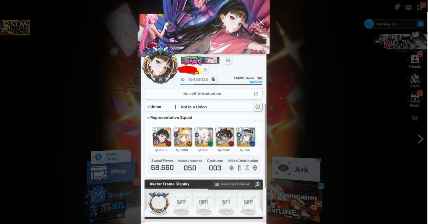 CONTAS STARTER NIKKE: GODDES OF VICTORY