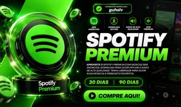 [Mais Barato] Spotify Premium 30 | 90 dias (Conta Privada Somente Sua)