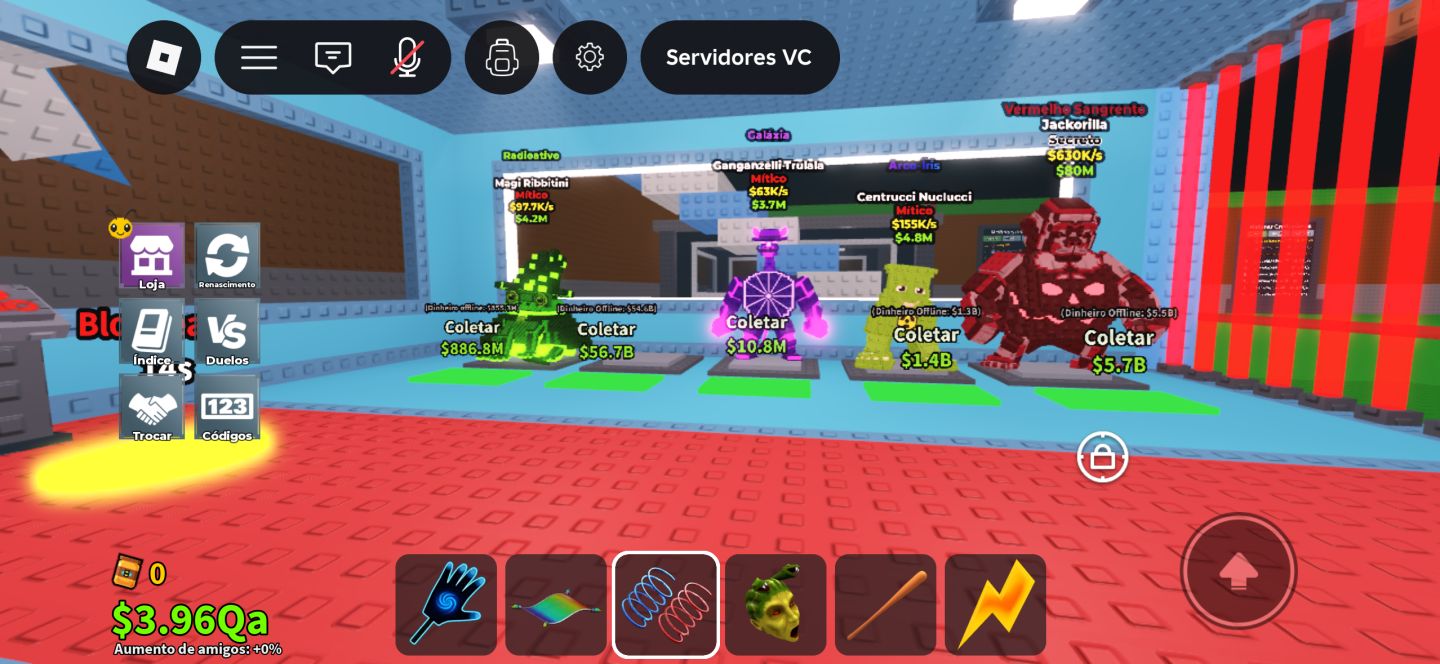 BRAINROTS MUITO RAROS! Rhino Helicopterino, Centrucci etc! Para Colecionadores!