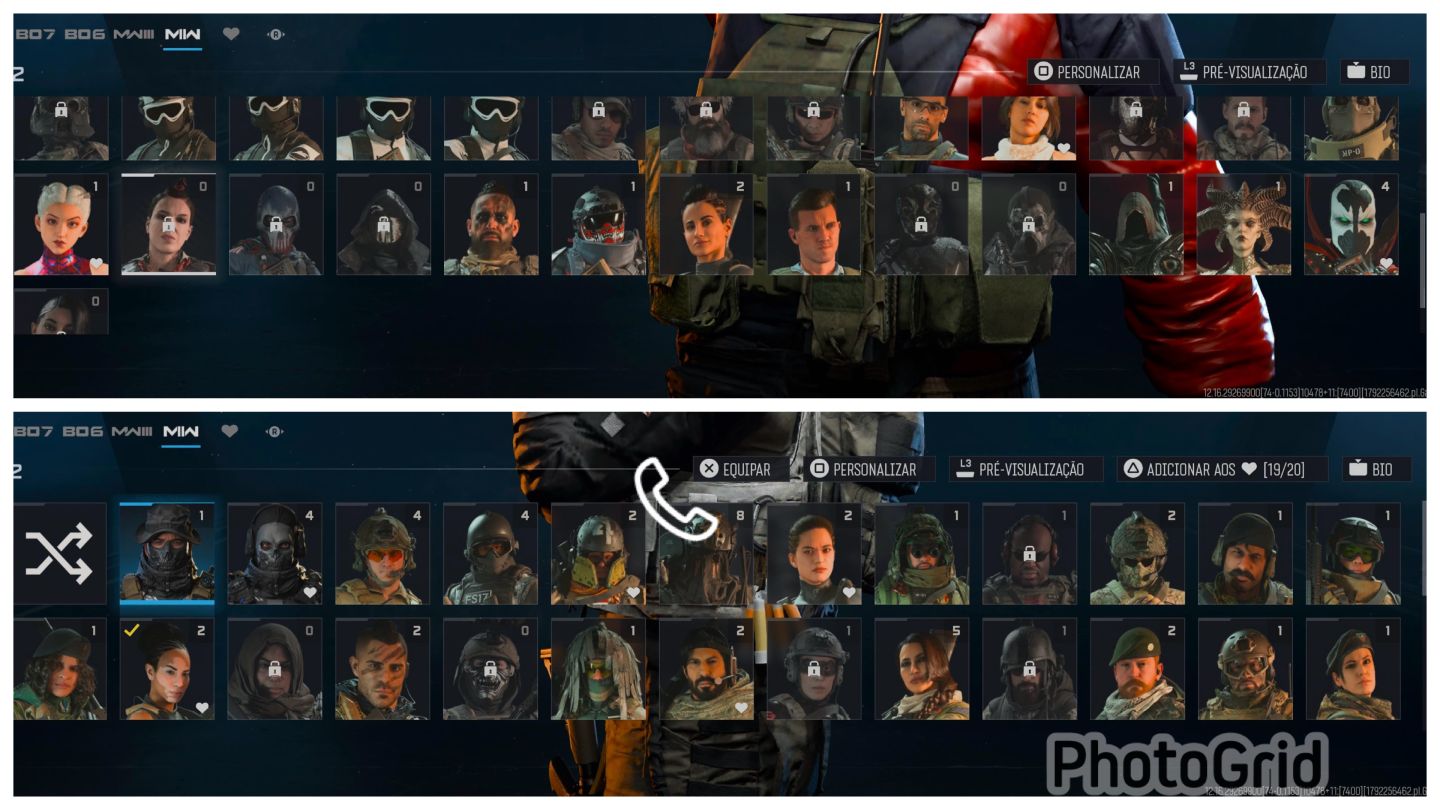 CONTA WARZONE LV 1000 RARA E COMPLETA