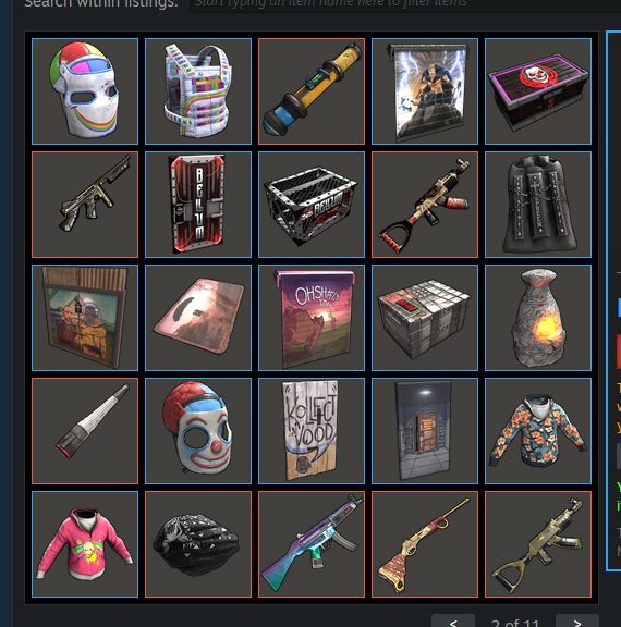 CONTA DE PUBG/RUST COM VARIAS SKINS RARAS EM AMBOS OS JOGOS.