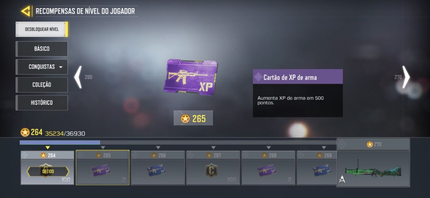 Conta Call of Duty Mobile criada 2019
