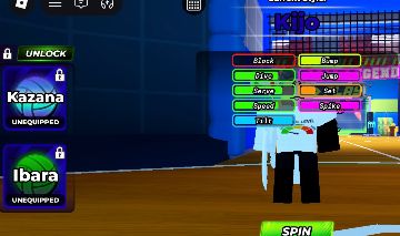 CONTA COM KAZANA M5 KIJO FEIKO IBARA OKURO NIVEL 74 1M YEN NO VOLLEYBALL LEGENDS