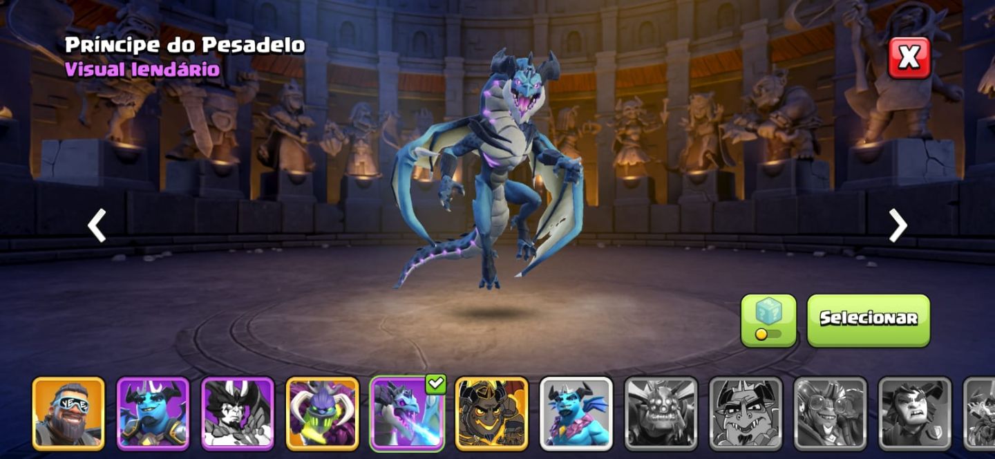 CV18 FULL RARO SKINS E PAISAGEM EXCLUSIVAS