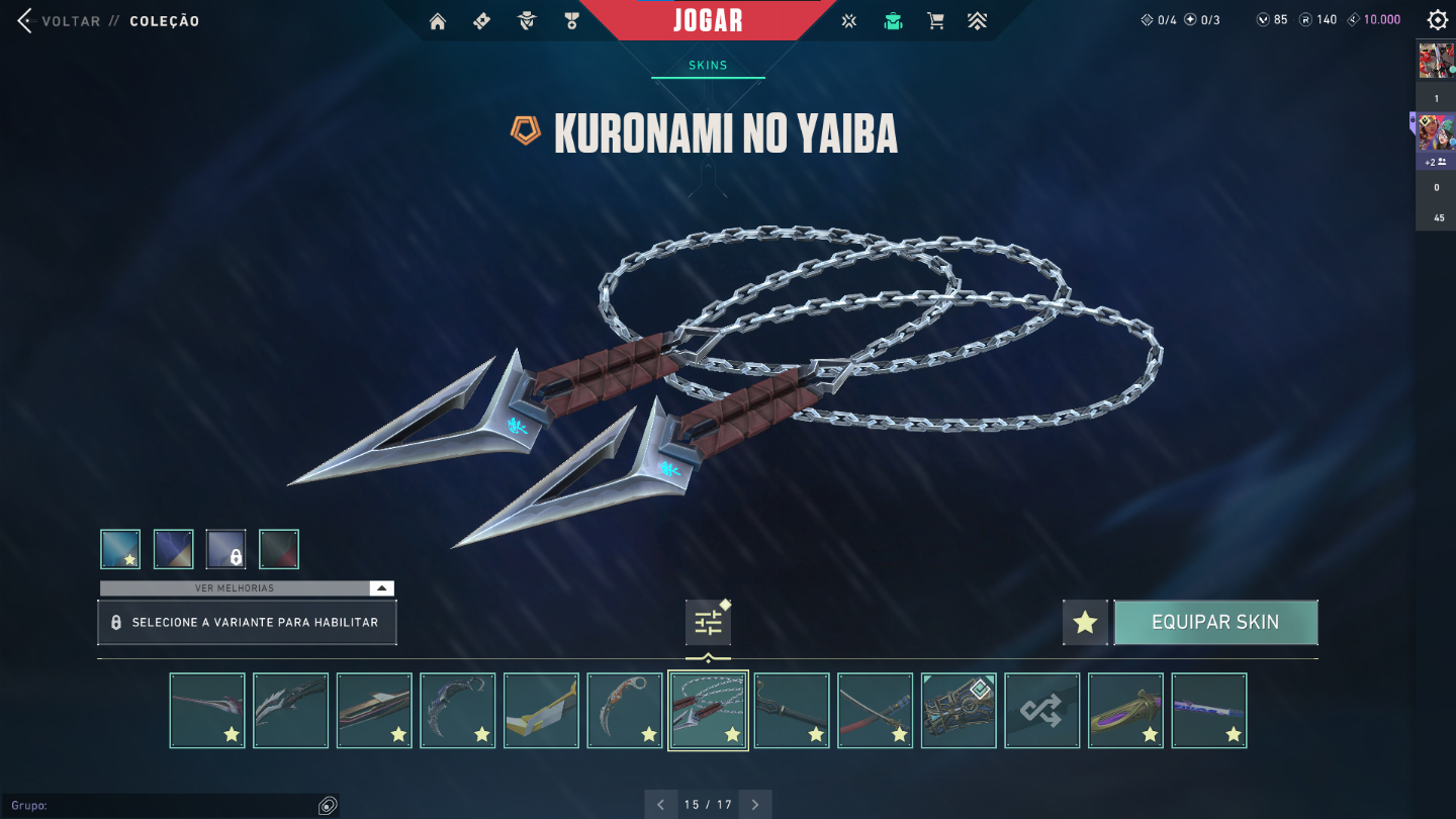 Conta Valorant VALOR NEGOCIÁVEL | Full acesso | R$ 4.000 gastos | Muita skin
