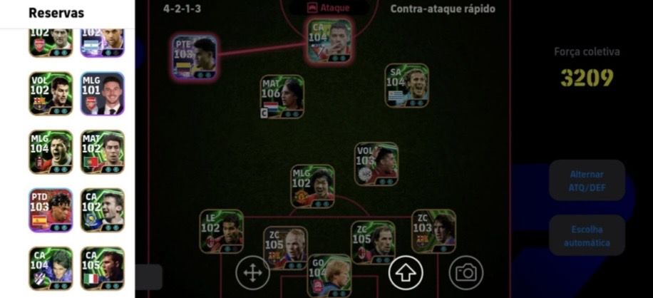 CONTA EFOOTBALL 3200+
