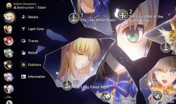 HONKAI: STAR RAIL (HSR) CONTA COM Saber E6 + Muitos t5
