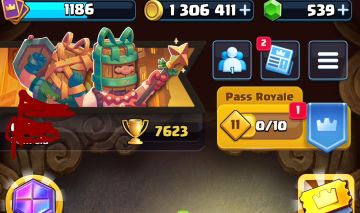 CONTA DE CLASH DE 8 ANOS COM 7600 TROFÉUS TODAS AS CARTAS MENOS 3