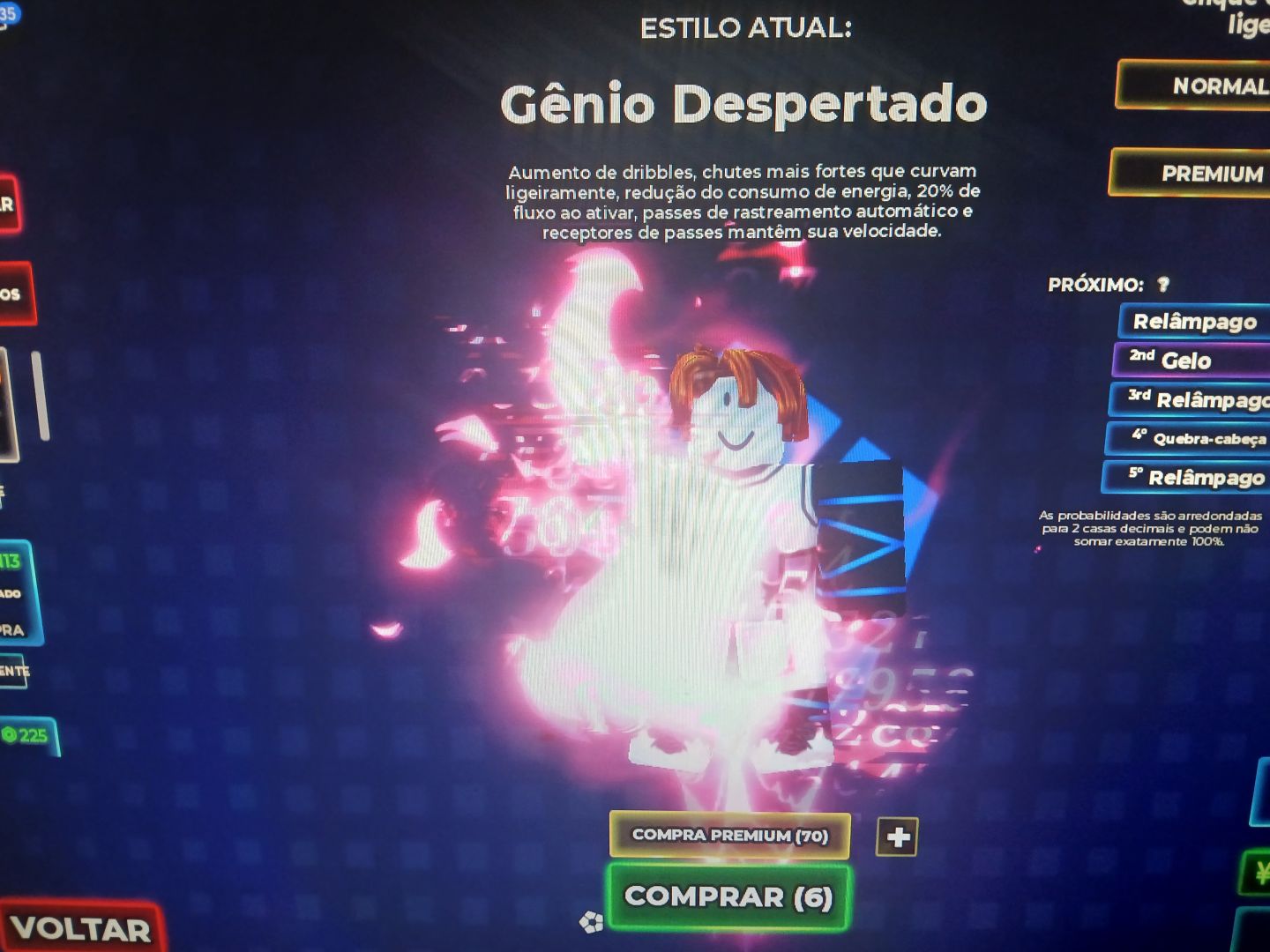 Contas com Estilo mítico, geracional e mestre Blue lock rivals