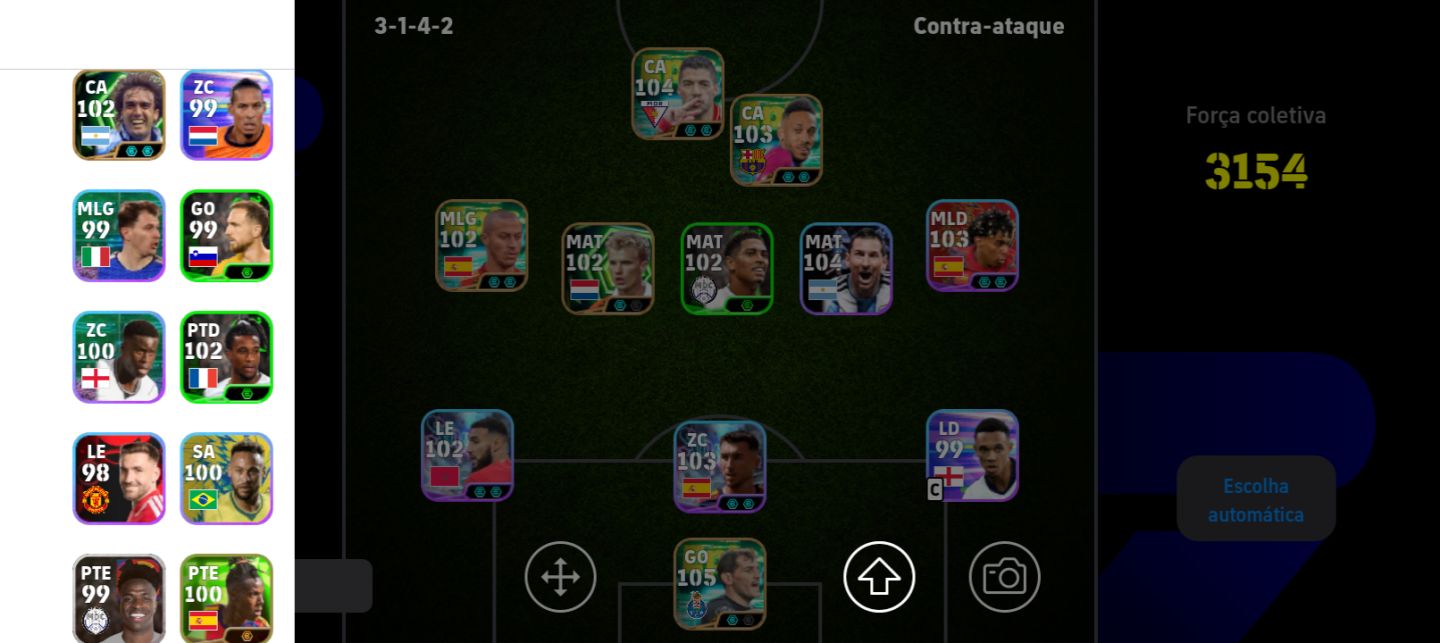 CONTA EFOOTBAL ÉPICA