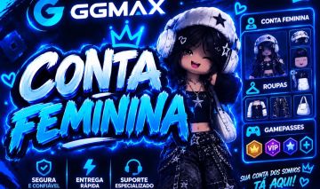 CONTA ROBLOX COM +5000 ROBUX GASTOS EM GAMEPASSES E ROUPAS!