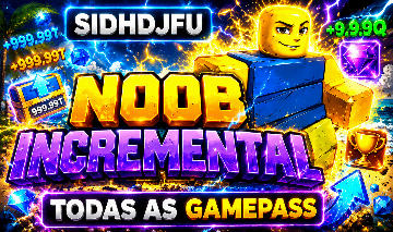 (MENOR PREÇO) Noob Incremental | Bundle + Luck + Runes