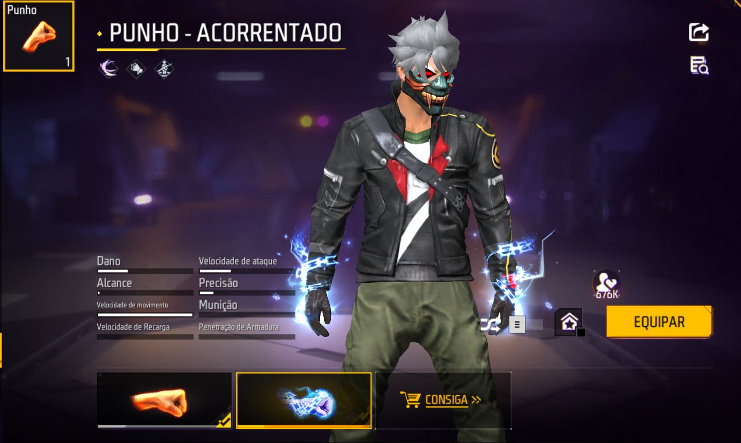 CONTA DE FREE FIRE GEMADA UMP E XM8 ATT!