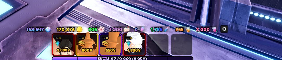 Conta anime vanguards Sukuna e Gojo monarch+ 1,7K TRAITS+ 140K gems