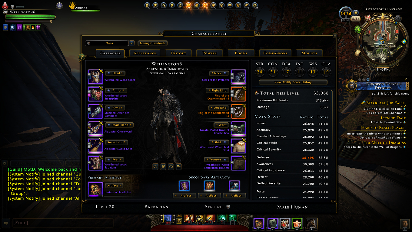 Vendo Conta Neverwinter