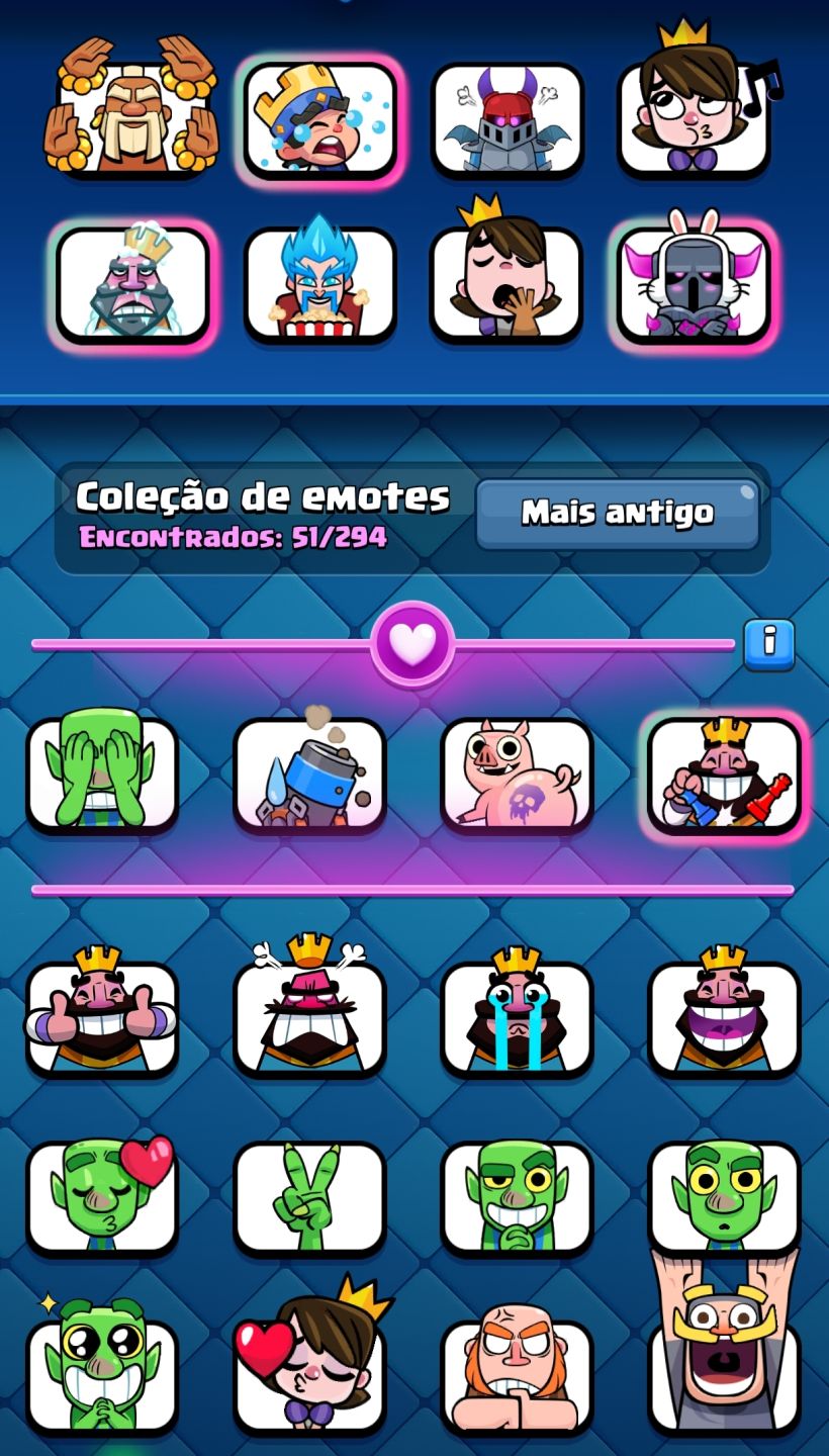 CONTA CLASH ROYALE / 10 ANOS DE EVOLUÇÃO!