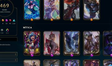 Conta antiga diversas skins (ANNIEVERSÁRIO / Tristana garota Riot) Beta no VAVA