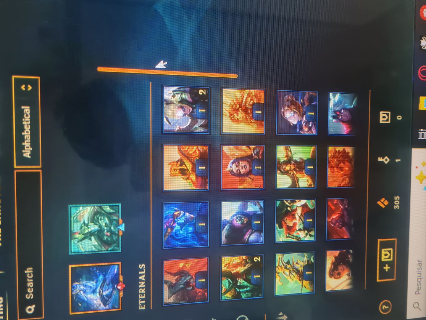 Conta lol, gold 3, mmr bom, mais de 15 skins