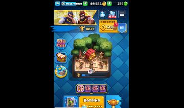 Conta de clash muito avançada com 10500 trofeus muito boa e falou negociavel!!!