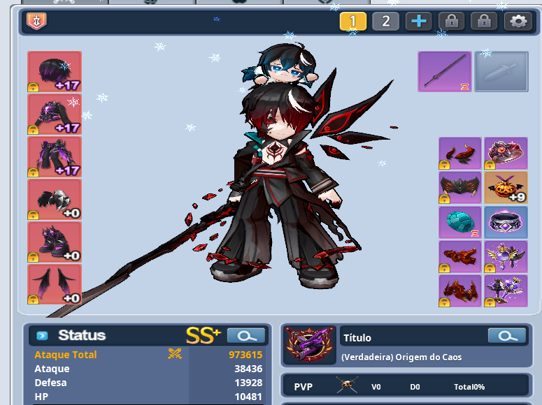 Grand Chase, Conta High End Maravilinda