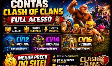 Contas Clash Of Clans Full Acesso | Cvs Rushados Prontas para Jogar