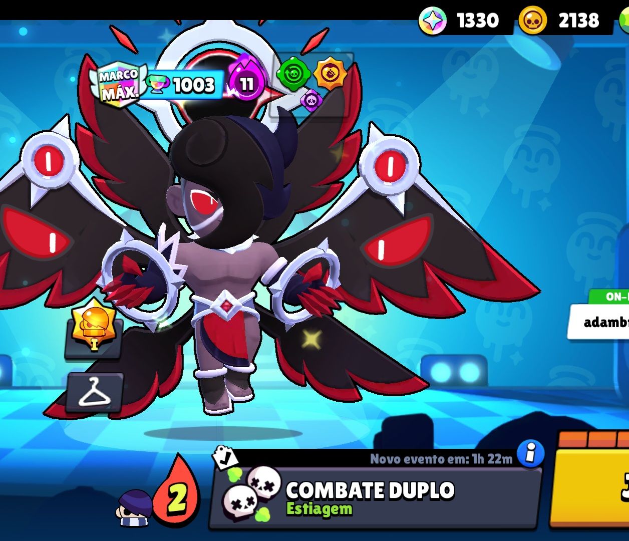 UPO MESTRE NA RANKED E BRAWLERS MARCO MÁX - ELOJOB BRAWL STARS
