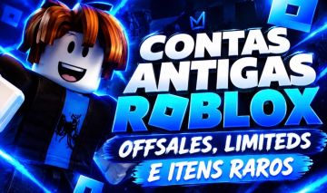 Contas Antigas Roblox 2007, 2008, 2009, 2010 - Offsales, Rap, Limiteds Contas Og